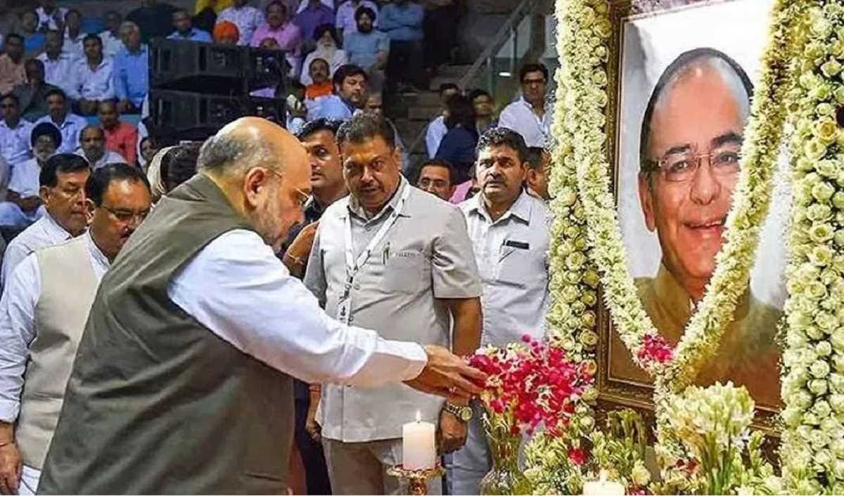 ﻿अरुण जेटली की पुण्यतिथि पर अमित शाह और जेपी नड्डा समेत कई नेताओं ने दी श्रद्धांजलि